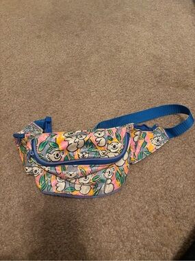 Vintage 1980s Ken Done Koala Fanny Pack Waist Belt Bag Rare Australia